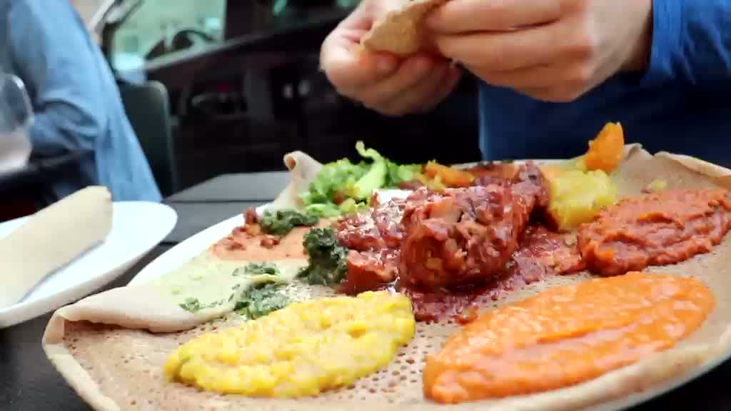 Inside Hidmona — a short film of the room, the art and the food